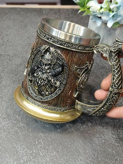 Кружка пивная из нержавеющей стали 47066