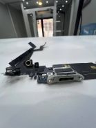 Apple iPhone 14 Pro max нижний шлейф с разъёмом зарядки оригинал с разбора (снятый) белый