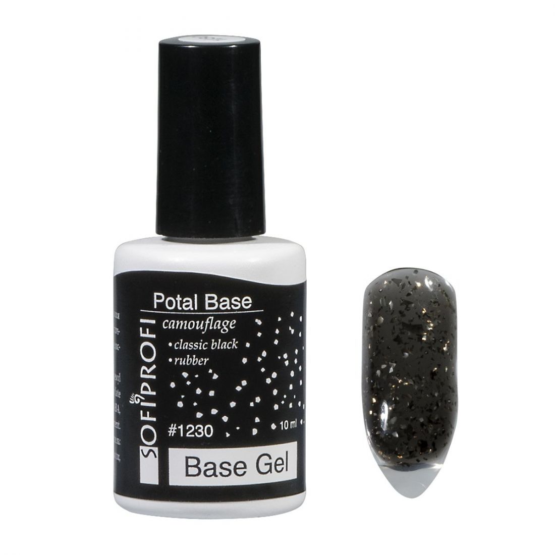 База для ногтей Potal Base Сlassic Black, арт. 1230 / 10 мл   SOFIPROFI