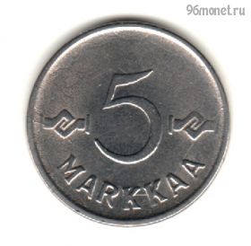 Финляндия 5 марок 1955