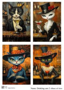 Drinking cats 2
