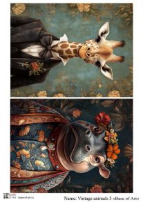 Vintage animals 5