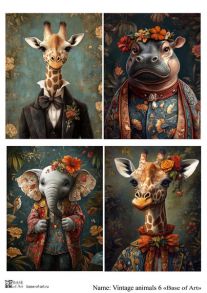 Vintage animals 6