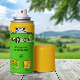 Аэрозль от комаров NADZOR 100мл, 1/24
