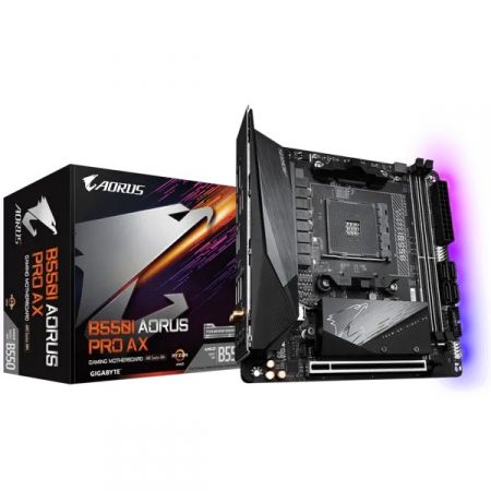 Материнская плата AM4 Gigabyte B550I Aorus Pro AX 1.2