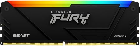 Модуль памяти DDR4 32Gb Kingston 3600 Fury Beast RGB KF436C18BB2A/32