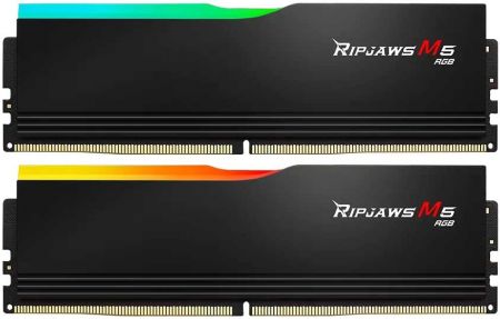 Модуль памяти DDR5 32Gb (2x16Gb Kit) G.Skill 6000 Ripjaws M5 RGB F5-6000J3040F16GX2-RM5RK