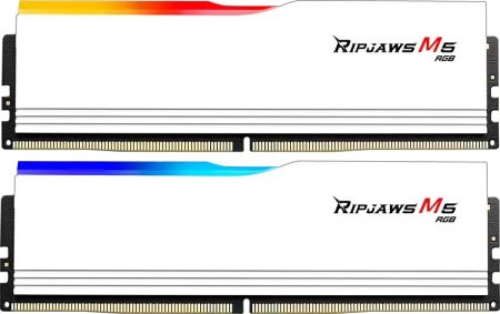 Модуль памяти DDR5 64Gb (2x32Gb Kit) G.Skill 6000 Ripjaws M5 RGB F5-6000J3238G32GX2-RM5RW