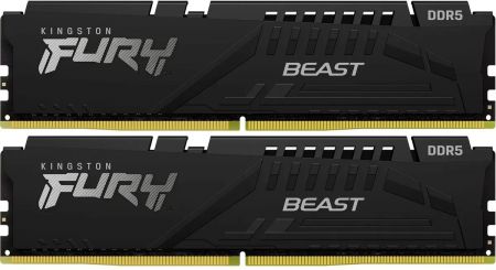 Модуль памяти DDR5 64Gb (2x32Gb Kit) Kingston 6000 Fury Beast KF560C36BBEK2-64