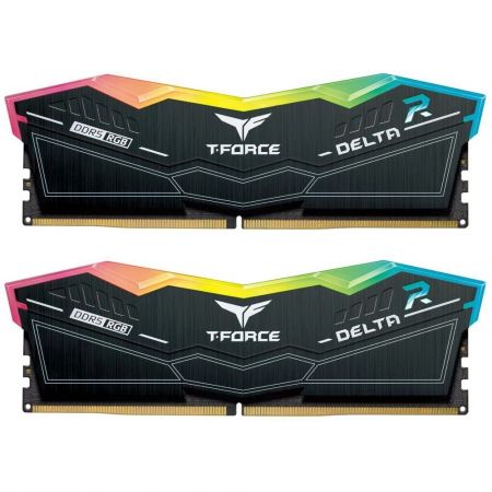 Модуль памяти DDR5 32Gb (2x16Gb Kit) Team Group 6600 T-Force Delta RGB FF3D532G6600HC34DC01