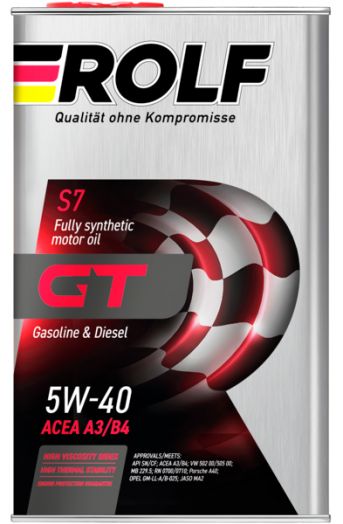 ROLF GT A3/B4 5W-40, 1л