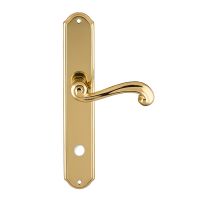 Ручка на планке Extreza Berta 312 WC PL01 полированная латунь