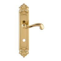 Ручка на планке Extreza Berta 312 WC PL02 полированная латунь