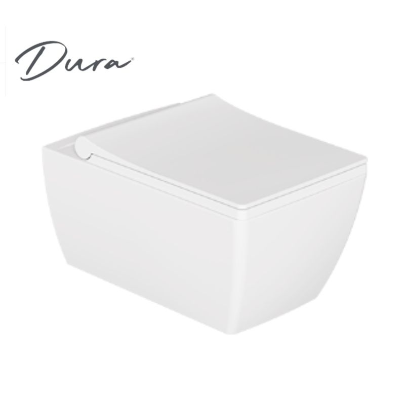Dura First Wall Hung WC Unitaz - Parlaq Ağ Premium Keyfiyyət