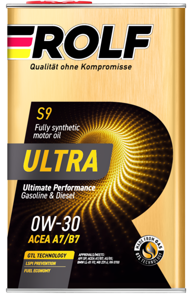 Rolf Ultra A7/B7 SP 0W-30, 1л