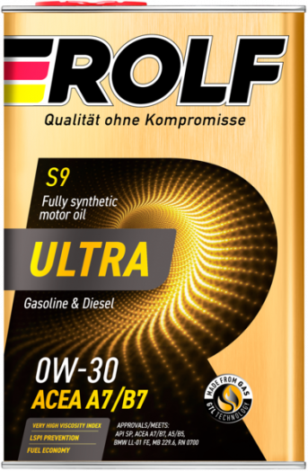 Rolf Ultra A7/B7 SP 0W-30, 4л
