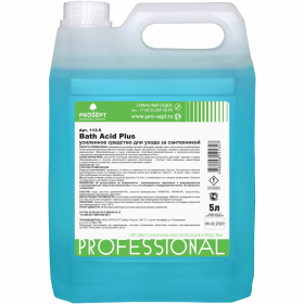 Средство для Чистки Санитарных Комнат Prosept Bath Acid Plus 5л 113-5 / Просепт.