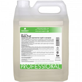 Средство для Чистки Санитарных Комнат Prosept Bath Prof 5л 111-5 / Просепт.
