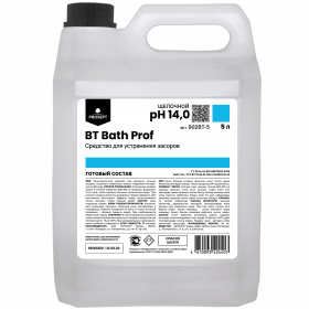 Средство для Устранения Засоров в Трубах Prosept BT Bath Prof 5л 902BT-5 / Просепт.