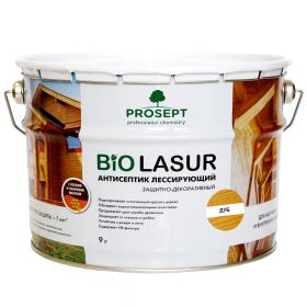 Антисептик Лессирующий Prosept BiO Lasur 9л Лиственница / Просепт.