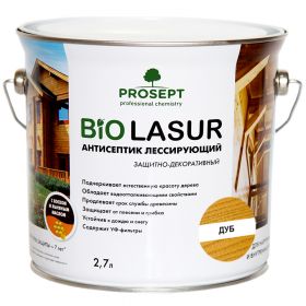 Антисептик Лессирующий Prosept BiO Lasur 2,7л Махагон / Просепт.
