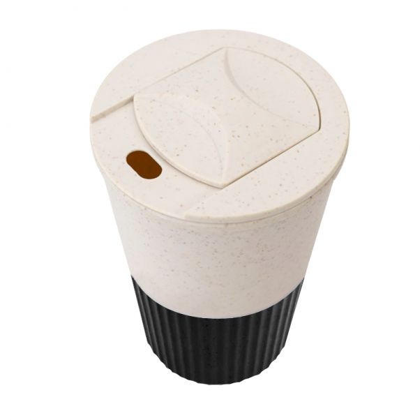 Эко стакан WAY с черной отделкой