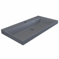 раковина для тумбы Uperwood Classic Quartz 90 серая