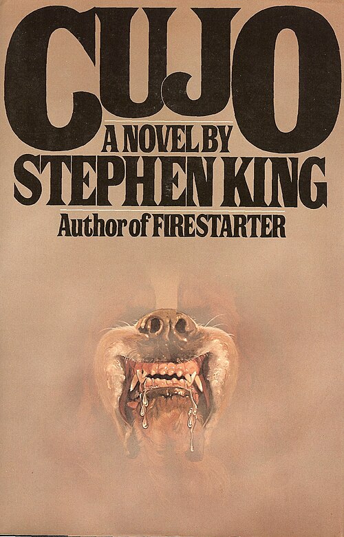 «Куджо» Стивен Кинг , первое издание 1981г. издатель «Viking Press»