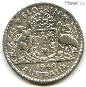 Австралия 1 флорин 1946