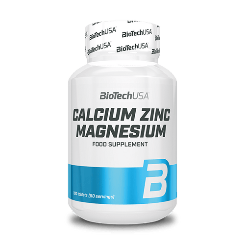BioTechUSA - Calcium Zinc Magnesium 100 tab
