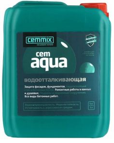 Добавка Водооталкивающая CEMAQUA 5л CEMMIX