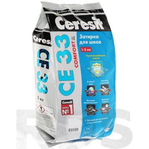 Затирка "Ceresit" белая 5кг.