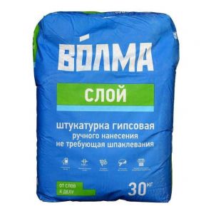 Штукатурка "Волма-слой" 30 кг.