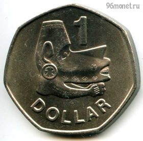 Соломоновы острова 1 доллар 1977
