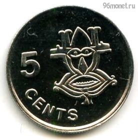 Соломоновы острова 5 центов 1993