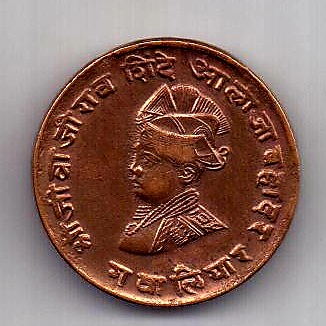 1/4 анны 1929 Гвалиор Индия UNC