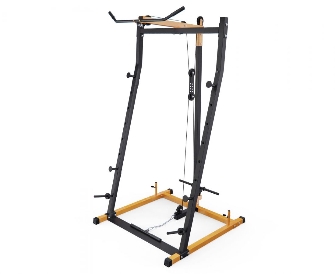 Стойка для штанги, тяга сверху и снизу DFC Y-GYM