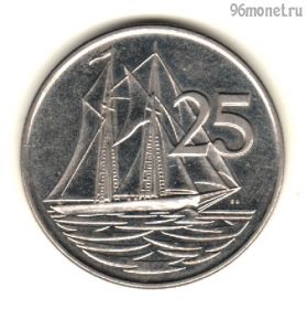 Каймановы острова 25 центов 1992