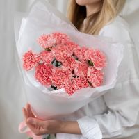 Розовые диантусы 15 штук
