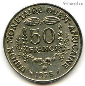 Западная Африка 50 франков 1978