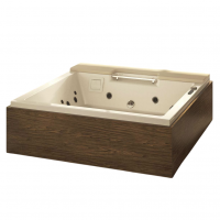 Гидромассажный СПА бассейн Albatros Soreha Mini Pool 180х180 схема 1