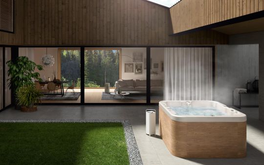 Гидромассажный СПА бассейн Albatros Progress 221,5х179,5 схема 5