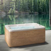 Гидромассажный СПА бассейн Albatros Cosmopolitan 222х191 схема 1