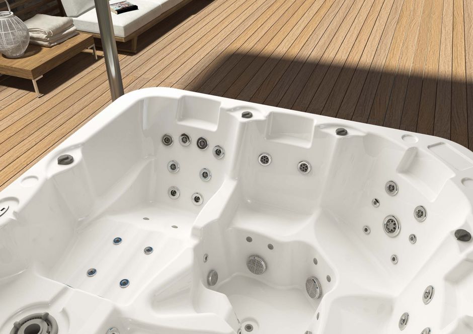 Гидромассажный СПА бассейн Albatros Oasis 230х230 ФОТО