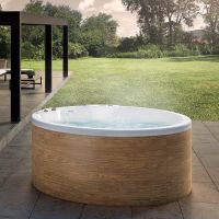 Гидромассажный СПА бассейн Albatros Pacific 231 231х231 схема 1