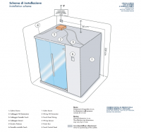 Сауна Albatros Ethos S 190х150 схема 2