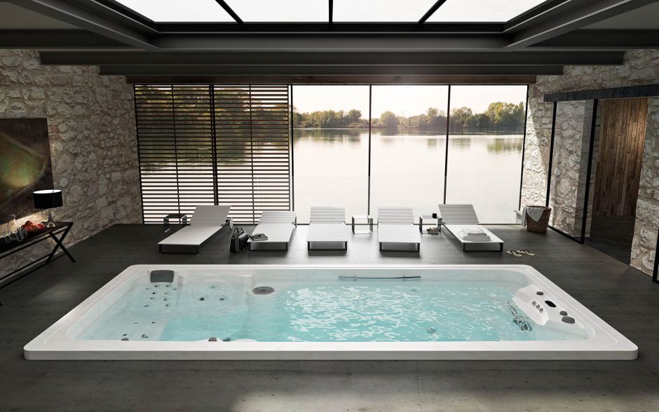 СПА бассейн Albatros Harry Swim 2 с противотоком 500х230 ФОТО