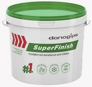 Даногипс Шпаклевка (ШИТРОК) Суперфиниш готовая, 5 кг.3л