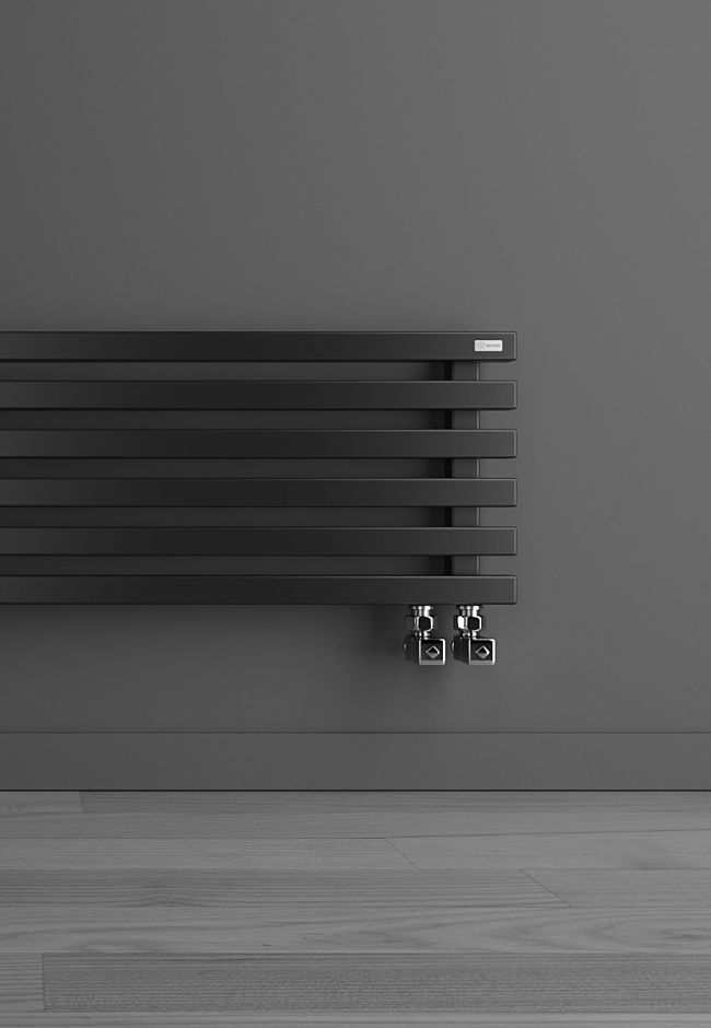 Полотенцесушитель водяной Broner MOOT H 4 180.1000 30х30 4 горизонтальных перекладины 1000 мм ФОТО