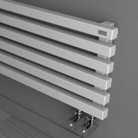 Полотенцесушитель водяной Broner MOOT H 4 180.2000 горизонтальный профиль 30х30 2000 мм схема 3